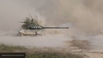 Инженеры ВС РФ остановили огненным валом танки "врага" на учениях