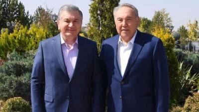 Нурсултан Назарбаев встретился с президентом Узбекистана