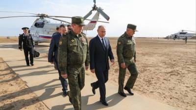 Видео: Путин побывал на масштабных учениях «Кавказ-2020»