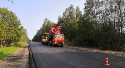 Старую Смоленскую дорогу ремонтируют в двух районах региона-67