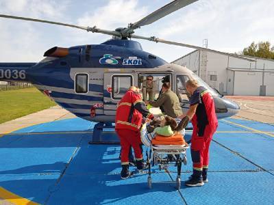 Смолянина для экстренной медпомощи на вертолете доставили в Москву
