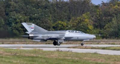 Крушение МиГ-21 в Сербии, погибли два пилота