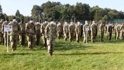 На Львовщине завершились военные учения Rapid Trident
