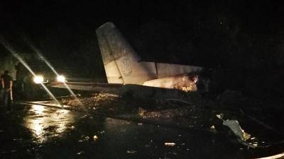 В Харьковской области разбился самолет Министерства обороны Украины