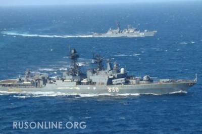 Российские военные корабли ворвались в территориальные воды Швеции