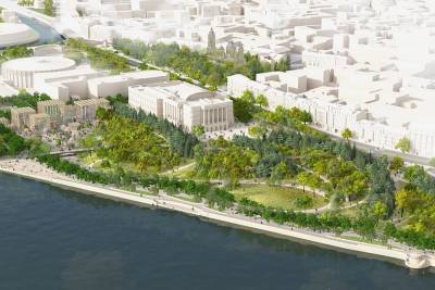 Архитектор назвал достоинства проекта парка "Тучков буян" в Петербурге