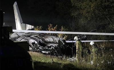 По последним данным 25 человек погибли в результате крушения военного самолёта на Украине