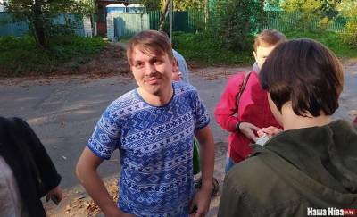 Главный редактор «Нашей Нивы» Егор Мартинович вышел на свободу