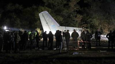 Найдены черные ящики разбившегося под Харьковом самолета