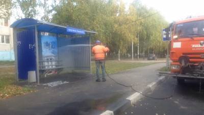 В Ульяновске активизировали дезинфекцию улиц