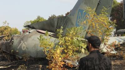 Зеленский объявил 26 сентября национальным днем траура из-за крушения Ан-26