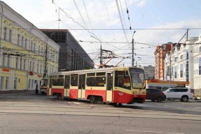 В Туле по улице Энгельса вновь пошли трамваи