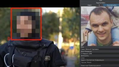Видео о том, как искусственный интеллект "срывает маски" с ОМОНа Лукашенко, набрало около 900 тыс. просмотров