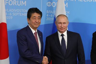 Абэ: заключению мира между Россией и Японией помешала внешняя политика
