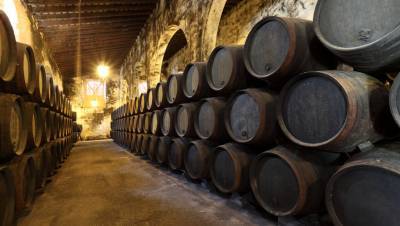 В Испании завод затопило вином