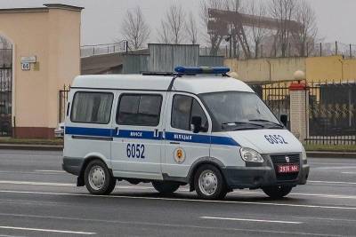 В центр Минска стянуты силы милиции