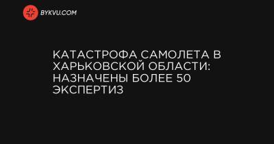 Катастрофа самолета в Харьковской области: назначены более 50 экспертиз