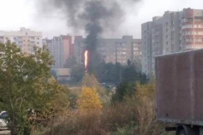 Соцсети: в Рязани загорелась котельная в Дашково-Песочне