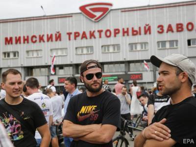 Работники Минского тракторного завода выступили за выборы настоящего президента Беларуси