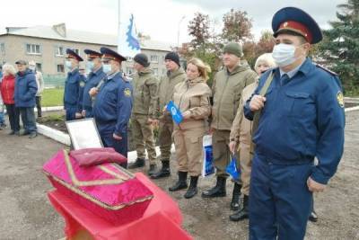 В Башкирии перезахоронили останки советского солдата