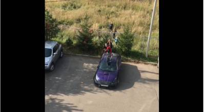 "Думаем, послали родители": подростки-вандалы атаковали авто на парковке в Ярославле