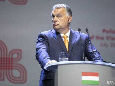 Премьер Венгрии Орбан назвал санкции за оккупацию Крыма "неразумной политикой"