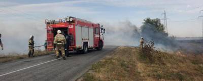 В Ростовской области локализовали крупный природный пожар