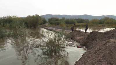 Уровень Амура у Комсомольска-на-Амуре достиг опасных значений