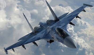 Американский пилот испугался повторить трюк отечественного истребителя Су-30СМ