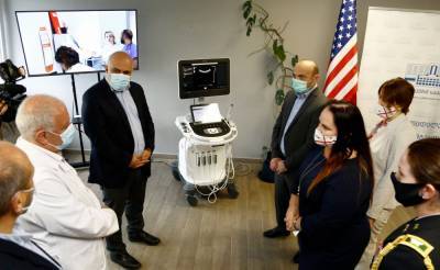 США подарили двум больницам Грузии дорогостоящие ультразвуковые системы