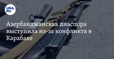 Азербайджанская диаспора выступила из-за конфликта в Карабахе. «Освободить землю от оккупантов»