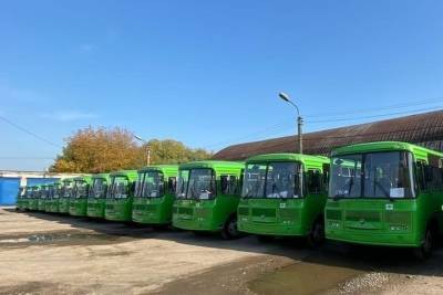 Первая партия новых автобусов поступила в Псковскую область