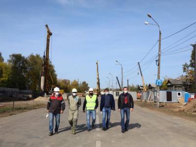 Строительство транспортной развязки на улице Циолковского планируют завершить раньше 2022 года