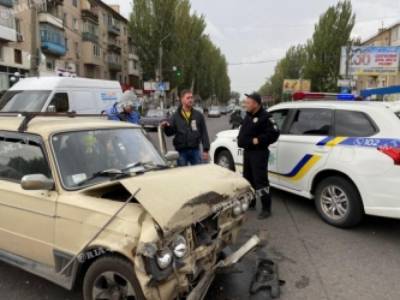 В центре Мелитополя произошло ДТП с пострадавшим