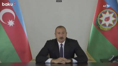 Глава Азербайджана заявил о раненых среди населения