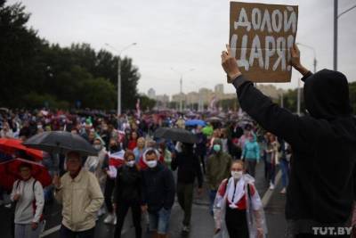 В Гомеле против участников «инаугурации» Тихановской использовали слезоточивый газ