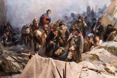 В этот день в 1799 году войска Суворова совершили трудный переход из Альтдорфа в Муттенталь