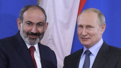 Путин и Пашинян обсудили резкое обострение ситуации в Нагорном Карабахе