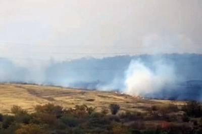 Террористы «ДНР» показали видео пожара на передовых позициях ВСУ