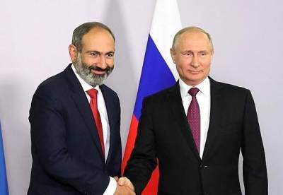 Владимир Путин и Никол Пашинян обсудили обострение ситуации в Нагорном Карабахе