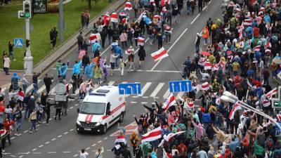 Число задержанных в ходе протестов в Белоруссии приблизилось к 200