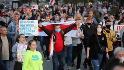 На протестах в Минске задержаны около 140 человек