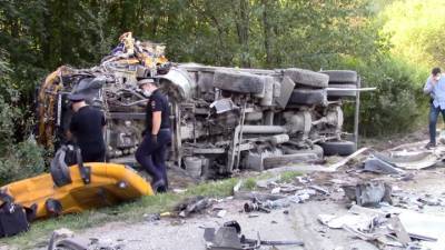 Погибший в ДТП с автобусом водитель грузовика "был учтен дважды"
