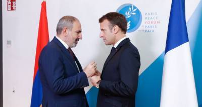 Переговоры Пашинян-Макрон: президент Франции обеспокоен ситуацией в Карабахе