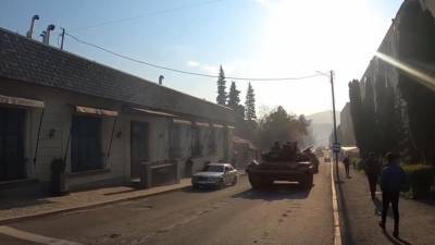 Армия Нагорного Карабаха захватила 11 единиц бронетехники с боекомплектом