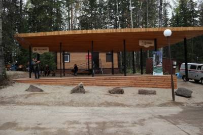 На красноярских Столбах открыли новую площадку для спорта и йоги