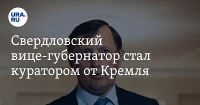 Свердловский вице-губернатор стал куратором от Кремля