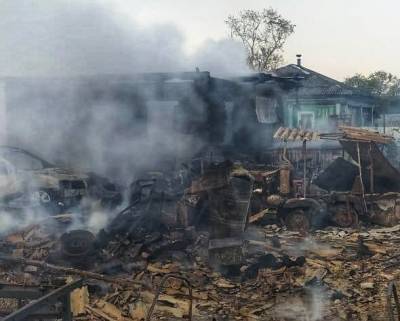В Курганской области сгорел жилой дом: погибли два пенсионера. СУ СКР ведет проверку