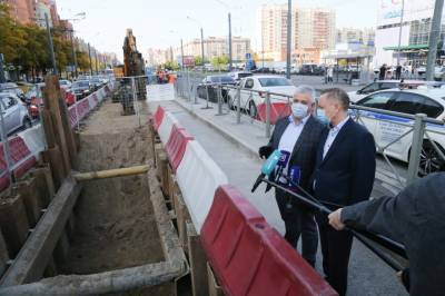 Реконструкцию водопровода на Ленинском проспекте завершат на пять месяцев раньше срока