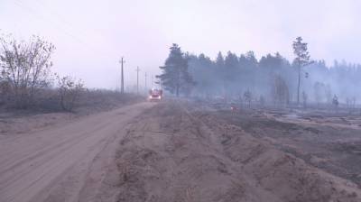 Мощный пожар в воронежском посёлке потушили спустя 19 часов